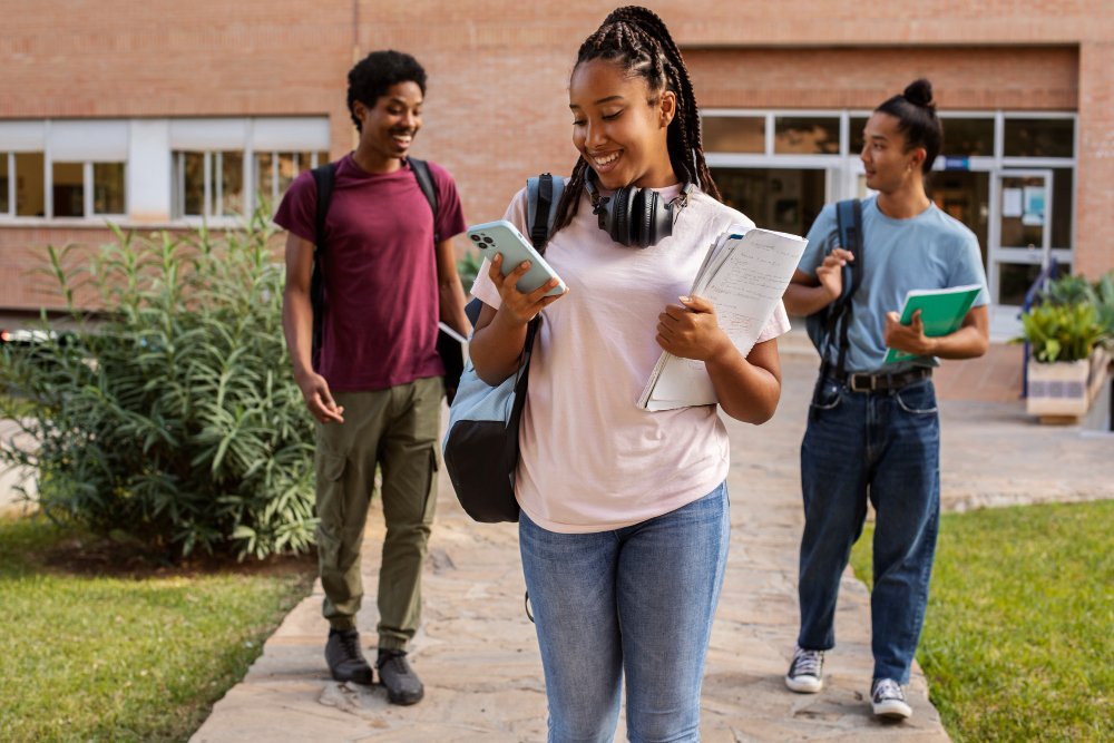 Ontario high school students reviewing drop course policy